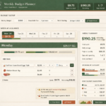 Weekly Budget Planner