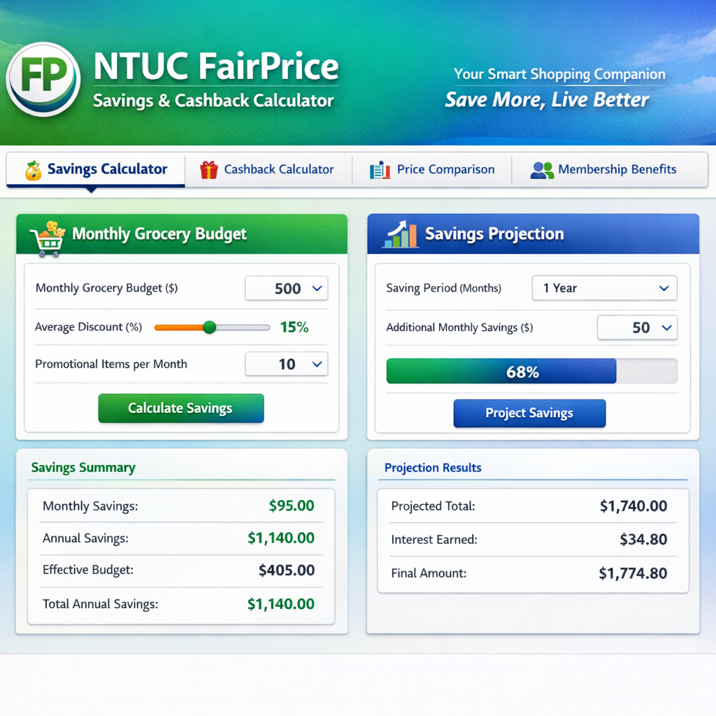 Savings & Cashback Calculator